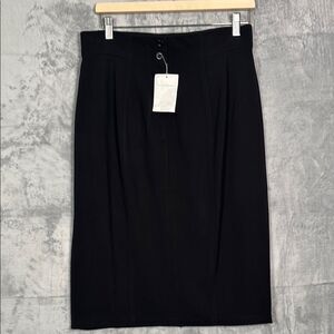 NWT New Shape FX Black Lined Pencil Shapewear Skirt Size 12